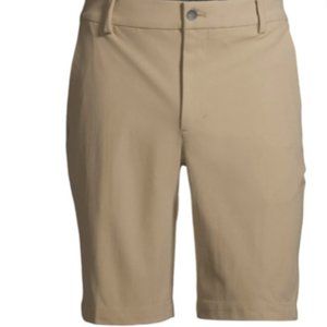 Shorts mens waist size 44" new polyester stonewash George comfort waist stretch